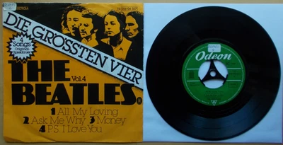 BEATLES Die grössten Vier Vol.4★Money★All My Loving★Ask Me Why★Odeon 1C006-06325 - Bild 1 von 4
