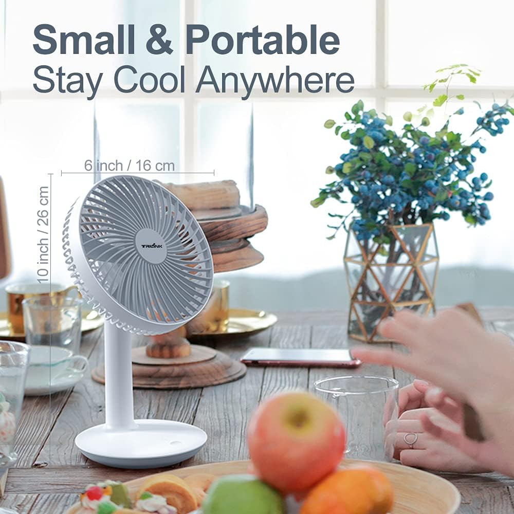Ventilatore da Tavolo Mini USB con 4 Velocità foto 5