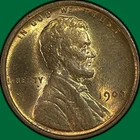 1909-VDB Lincoln Wheat Cent Uncirculated UNC Coin #41288