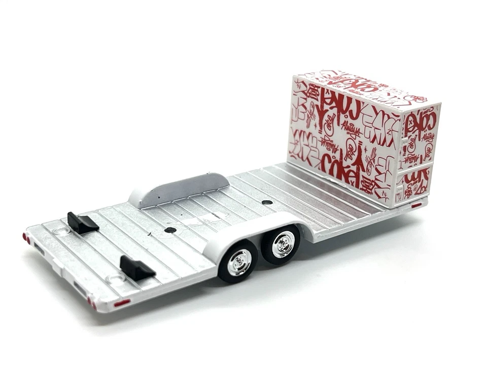 M2 MACHINES CAR TRAILER COCA-COLA LOOSE - Image 2 of 3