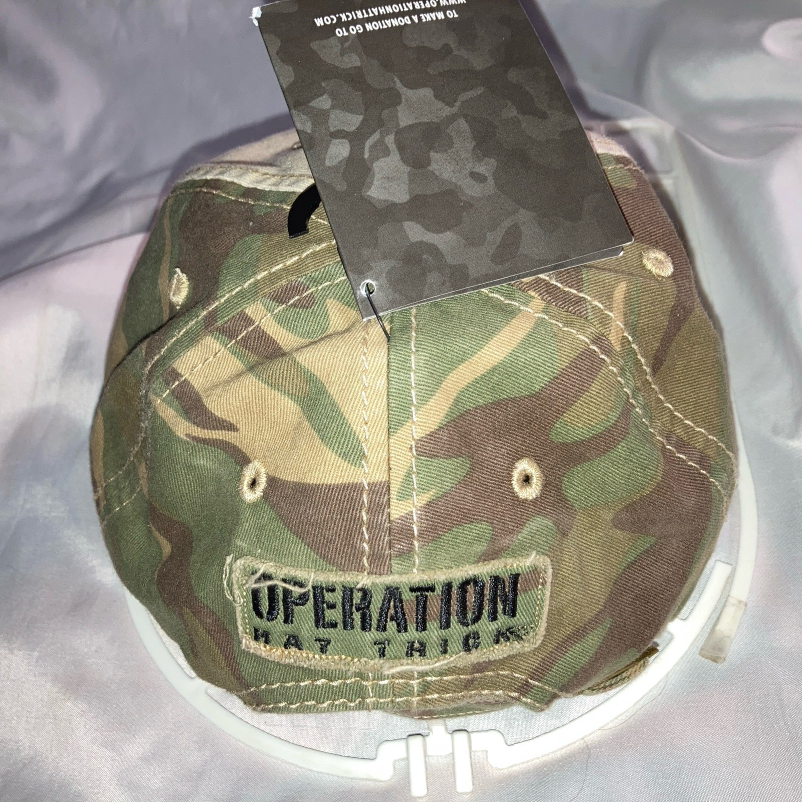 RED RIVER OPERATION HAT TRICK  StrapBack Cotton C… - image 4