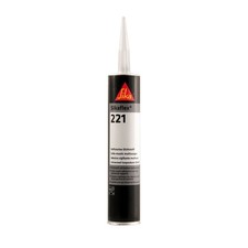 Sikaflex 221 Steel Grey by Sika in 300ml Cartridge Adhesive Sealant