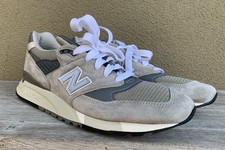 New Balance 998 Made in USA Grey Silver Men's Size US 10