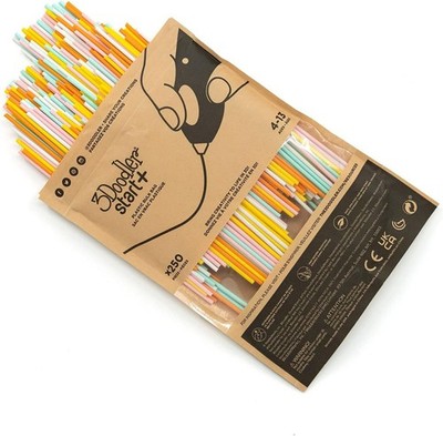 ''3Doodler Start 3D Printing Filament Refill Bag (x250 Strands, Over 1250 ft. o..