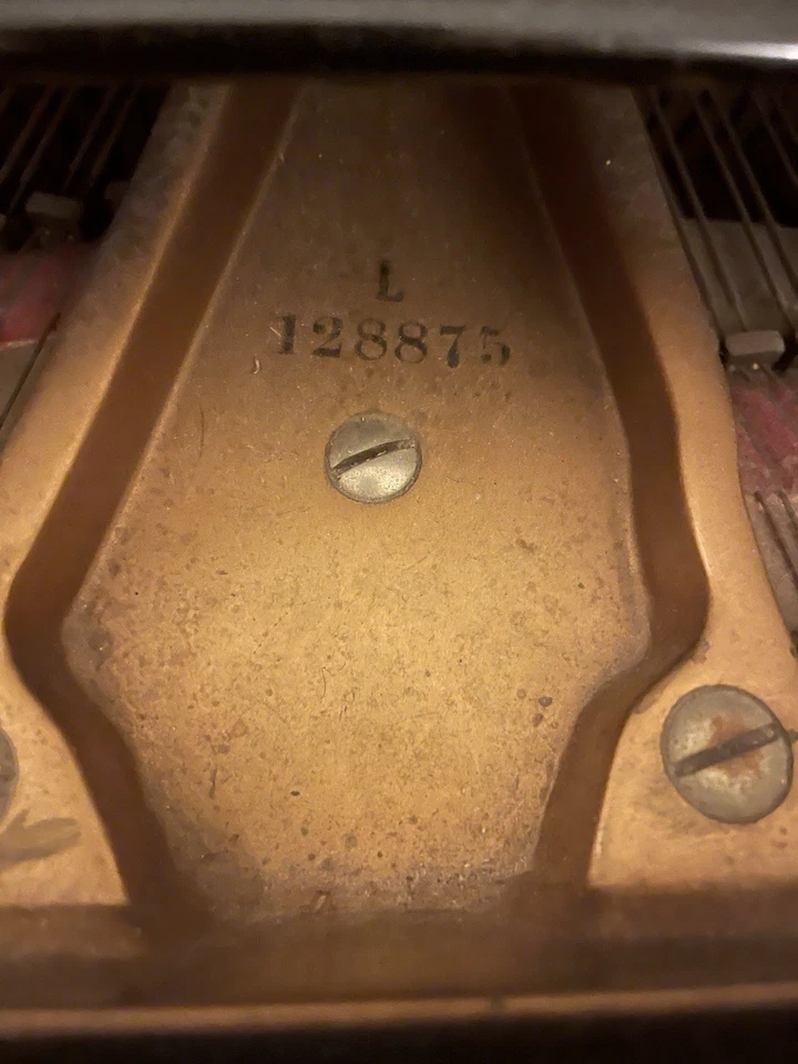 Baldwin L Gran Piano Ébano Satinado Buen Estado Foto 4 de 4