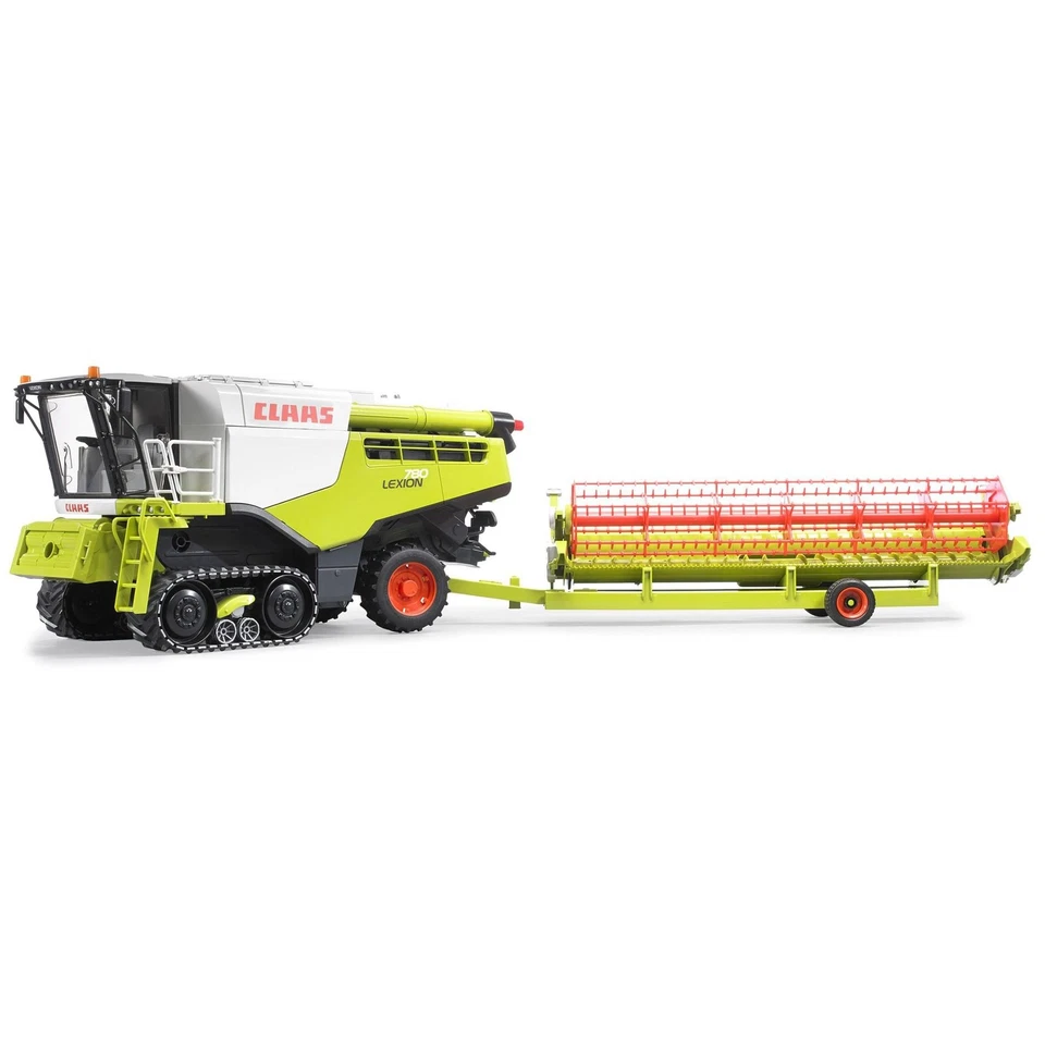 1/16 Claas Lexion 780 Terra Trac Combine With Header & Transporter Bruder 02119 - Image 3 of 4