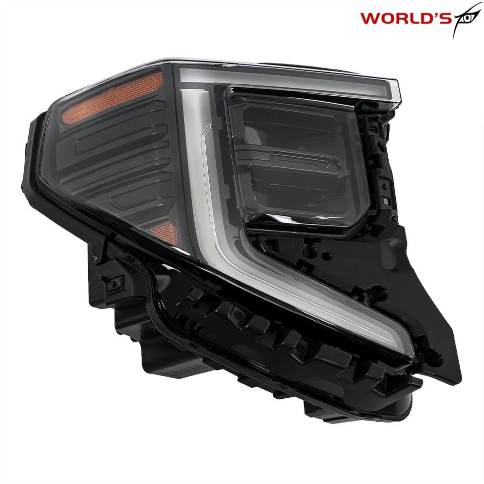 Faros LED completos pasajeros para GMC Sierra 1500 Elevation/Pro/SLE 2022-2024 Foto 4 de 4