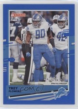 2020 Panini Donruss Press Proof Blue Trey Flowers #100 d0l