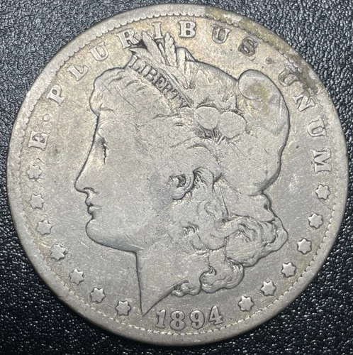 1894-P Morgan Silver Dollar $1 VG Very Good Key Date