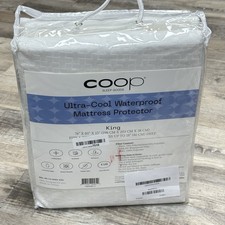 COOP SLEEP GOODS ULTRA-COOL WATERPROOF MATTRESS PROTECTOR 78" x 80" x 15" KING