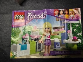 LEGO Friends: Stephanie&rsquo;s Outdoor Bakery (3930) - 100% Complete w/Manual, No Box
