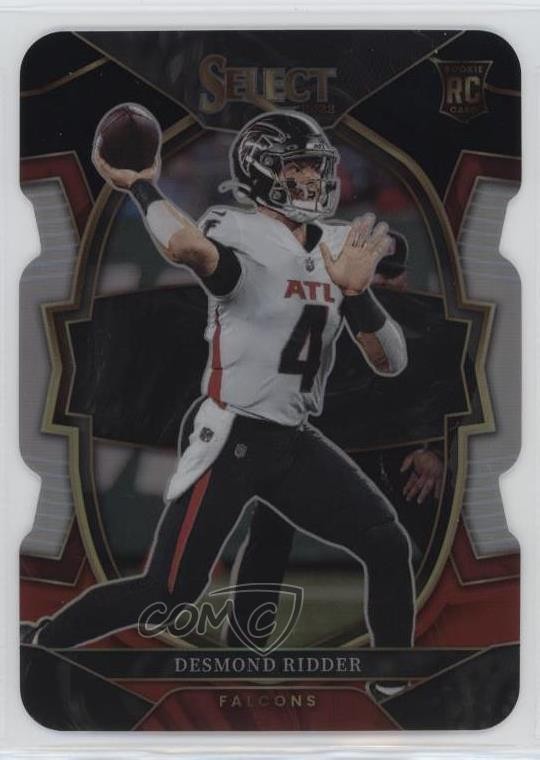 2022 Select Concourse Black & Red Prizm Die-Cut Desmond Ridder Rookie RC 0t2e