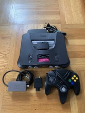 Nintendo 64 N64 Console NUS-001 Gray w/ 1 Controller, RF Switch  RF Modulator