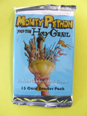 Monty Python & the Holy Grail Sealed Booster Pack -- CCG 1996-- Sealed -- Kenzer