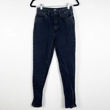 BDG Urban Outfitters Womens High Rise Mom Jeans Black Sz 24