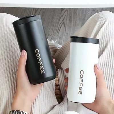 Isolierte Edelstahl Thermo Kaffeetasse Reisebecher Auslaufsicher