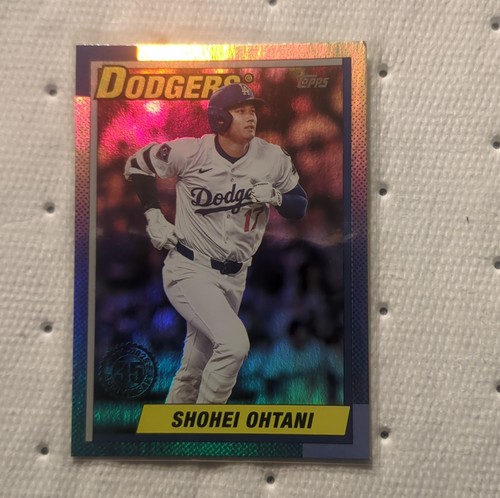 2025 Topps Update 1990 #U90-33 Shohei Ohtani Dodgers