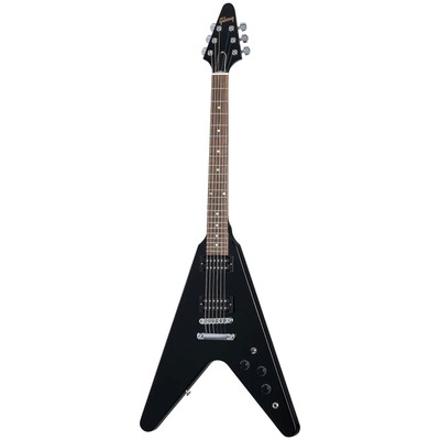 E-Gitarre Gibson 80s Flying V Ebony E Gitarre