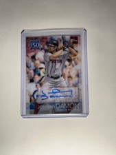 2019 Topps Clearly Authentic Autographs- Johnny Damon 150 Years of Pro Baseball