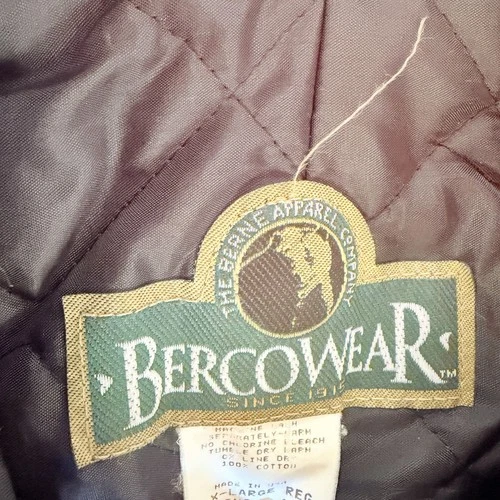 Bercowear SI415BKR Vintage Insulated Coveralls Mens XL 48-50 Navy Cotton USA image 3
