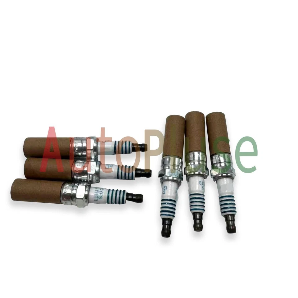 6Set OEM New For Ford CYFS12YRT3 Spark Plugs Replaces SP542 SP578 SP594 - Image 3 of 4