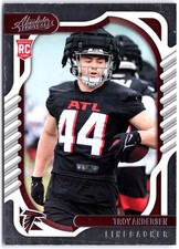 Troy Andersen #196 - Atlanta Falcons - Retail - 2022 Panini Absolute - SKU#171