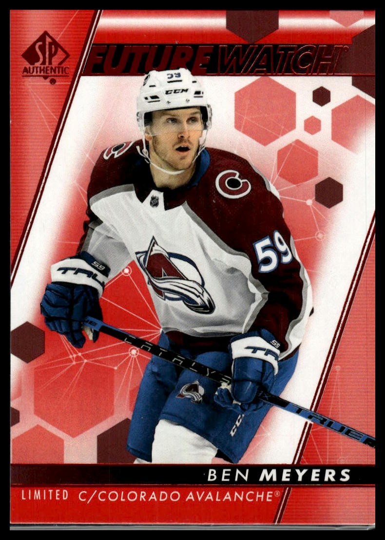 2022-23 SP Authentic #163 Ben Meyers Limited Red