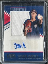 Hartle, Joshua - 2018 USA Baseball - Swatch/Autograph - 67/149