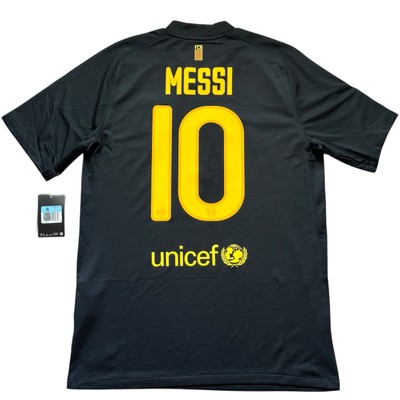 2011/12 Barcelona Away Jersey #10 Messi Medium Nike Soccer La Liga