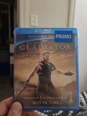 Gladiator (Blu-ray 2000) Sapphire Series Russell Crowe New Sealed Promo