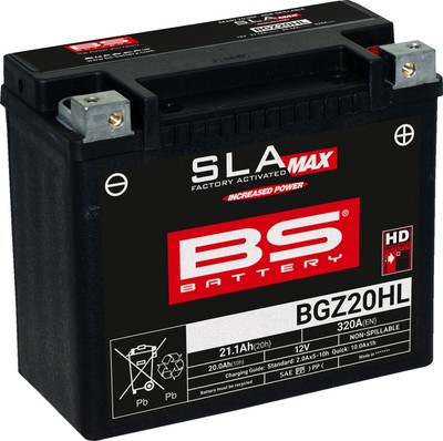 Batterie AGM Aktive SLA Max BS Battery BGZ20HL SKI-DOO MX-Z 1000 SDI 2007