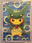 2016 Japanese XY Promo Poncho Wearing Pikachu Rayquaza 230/XY-P Pokemon Card