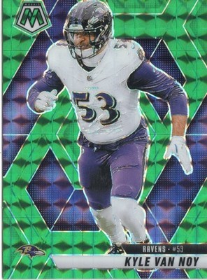 2025 Panini Mosaic - Kyle Van Noy #13 Green Mosaic Prizm