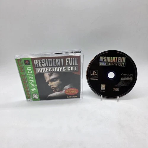 Resident Evil Director’s Cut DualShock PS1 1998 CIB W/REG Card TESTED
