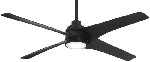 Minka Aire Swept 56" Ceiling Fan - Coal 4-Blade Remote Control - Picture 1 of 2