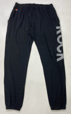 Aviator Nation Rock Jogger Sweatpants Men Medium Black Heather