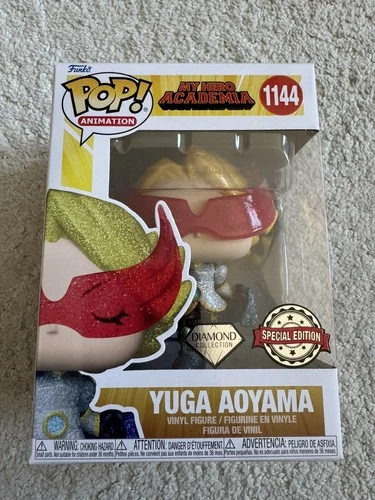 Funko Pop Yuga Aoyama Diamond Collection My Hero Academia #1144 W/ Protector