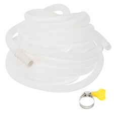 32.8ft Air Conditioner Drain Universal AC Drain Connector Hose, with Clamp