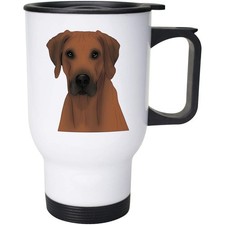 400ml 'Regal Rhodesian Ridgeback Face' Reusable Coffee / Travel Mug (MG00081998)