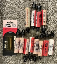 Lot Of Gunslick & KleenBore Brushes And Jag For 40/41/45/10mm Guns