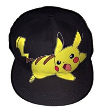 Pokemon Pikachu Boys Youth Flat Bill Baseball Hat