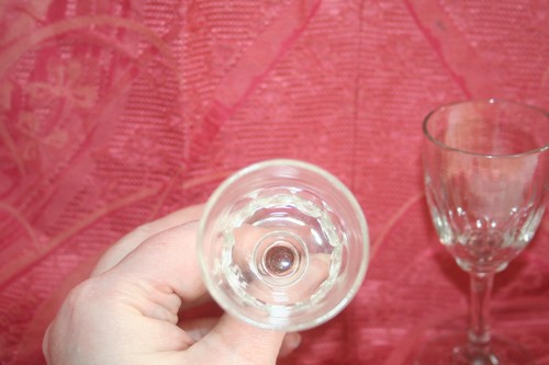 Un antiguo par victoriano de licor o copa de vino de Oporto (16) - Imagen 2 de 7