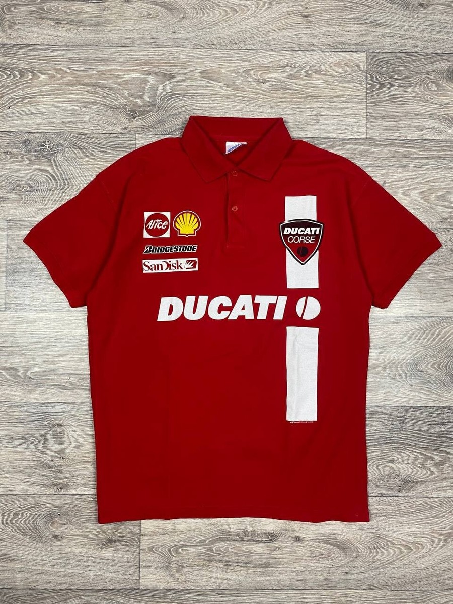 Vintage Ducati Racing Polo Shirt Xerox Marlboro F-1 | eBay