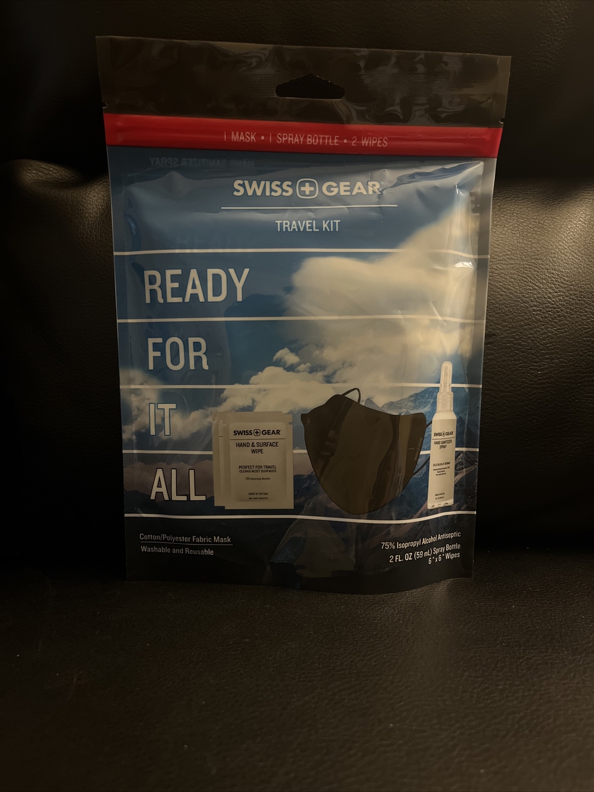 Swiss Gear Travel Mask Kit  New In Packaging Ready for it Al