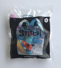 Disney Stitch 1 Surfer Stitch McDonalds Happy Meal Toy Plush Hanger