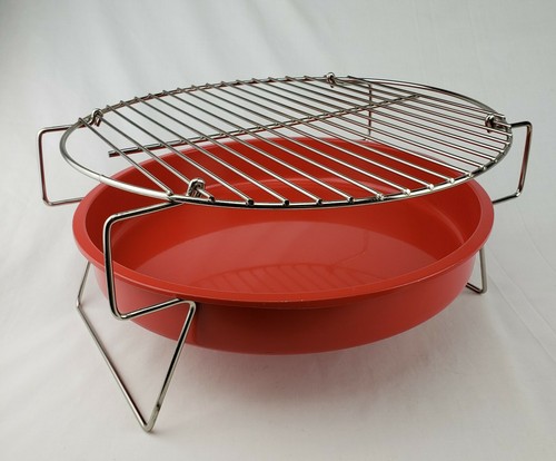Vintage NOS Garco Take Along Charcoal Grill Portable Barbecue BBQ Bar-B-Q MCM - Picture 2 of 11