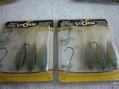 Storm Wildeye Pro Paddle Tail Bait-N-Switch 1 1/2 Pearl: L'esca Che Inganna I Pesci!