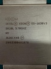 Lot of 3 Intel Xeon E5-1630 v3 SR20L