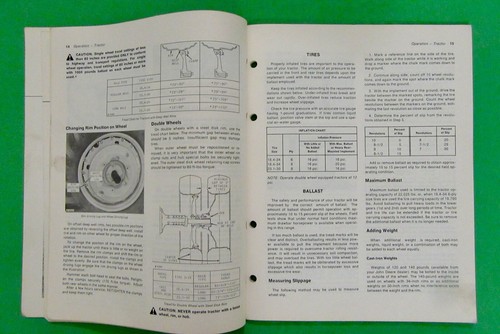 Manual de operador de tractor John Deere 7020 4x4 OM-R48278 para SN 01000-002699 - Imagen 4 de 15