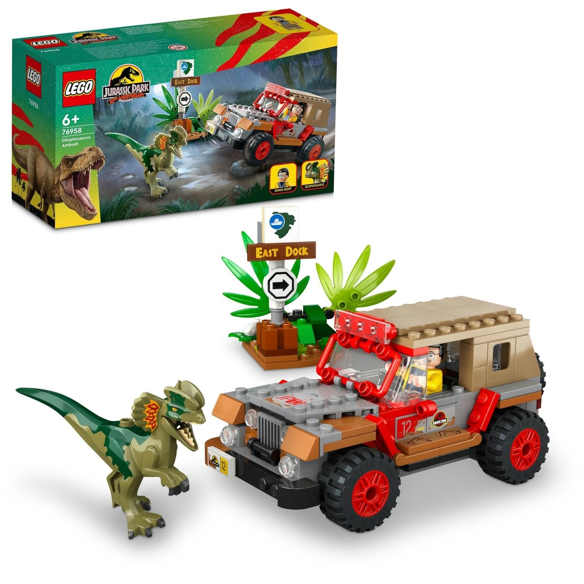 Lego Dinosaurs Lego Jurassic World Dilophosaurus Attack LEGO
